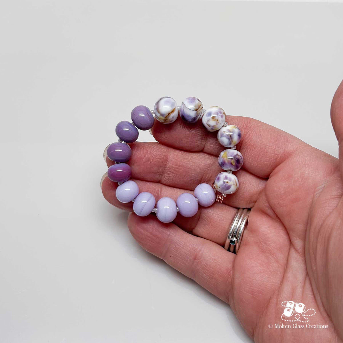 Twilight Bloom Bead Set