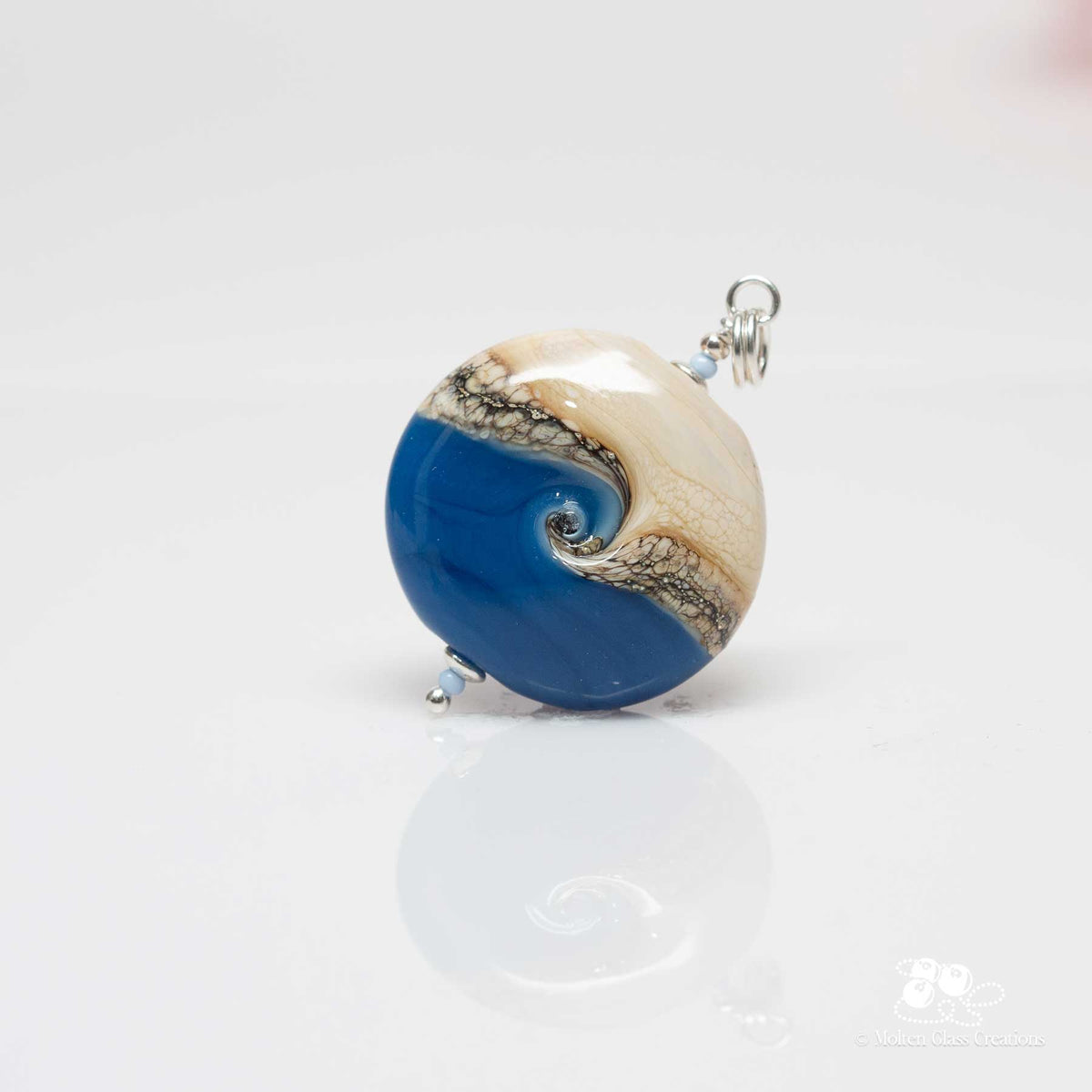 Blue Swirl Pendant