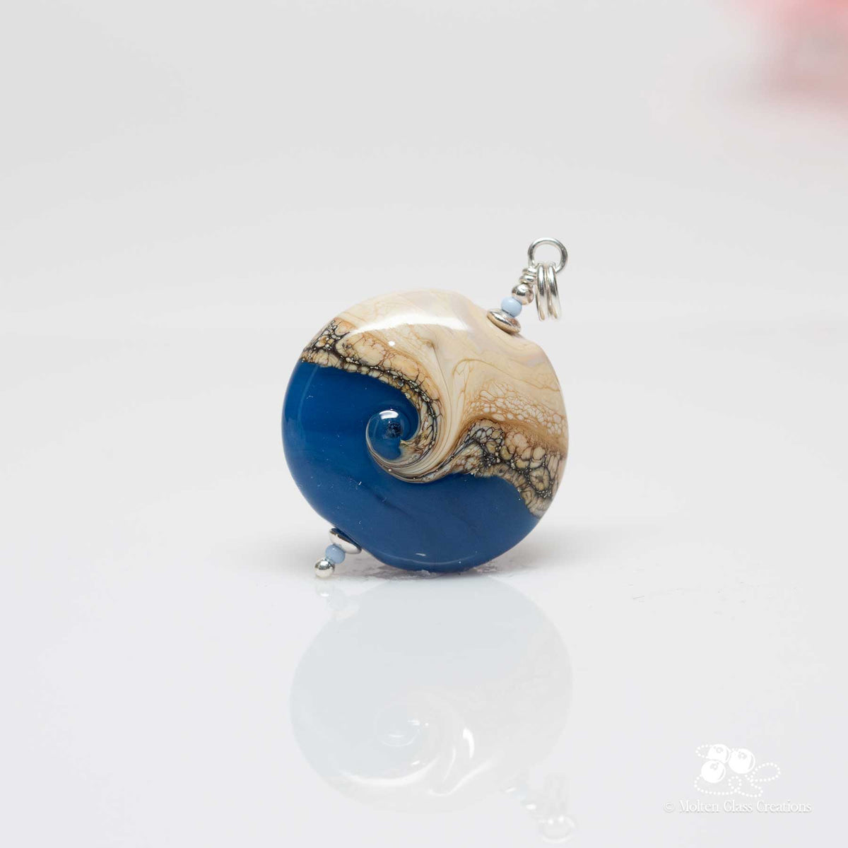 Blue Swirl Pendant