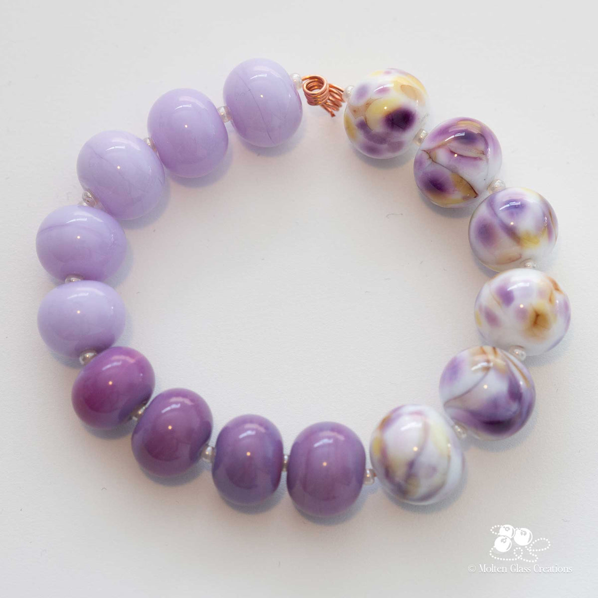 Twilight Bloom Bead Set