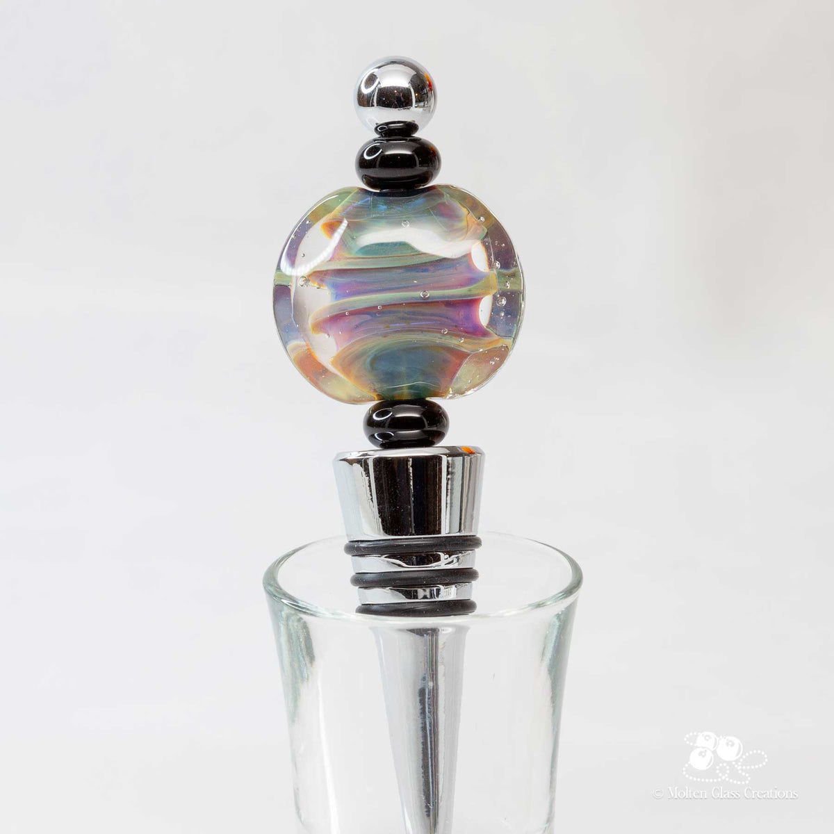 Wine Bottle Stopper - Creamy Tones