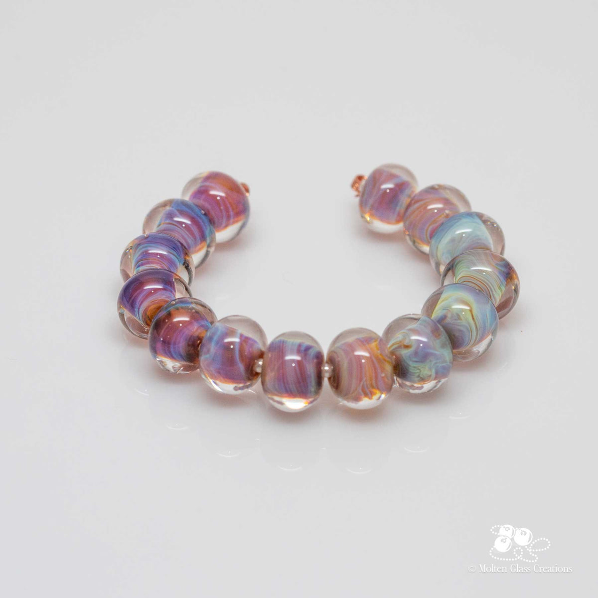 Bead set - Shades of Whispy Purple