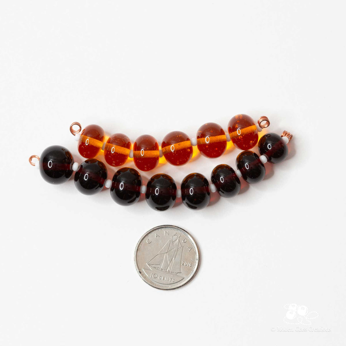 Bead set - Amber Waves