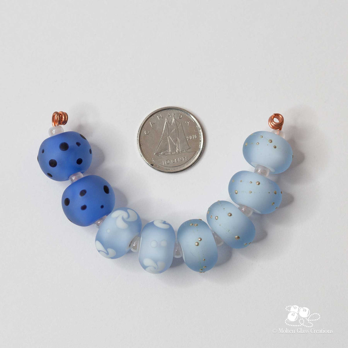 Bead set - Blue Serenity